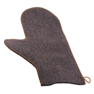 Защитная рукавичка для сауны и бани  аппликацией