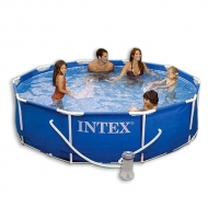 Каркасный бассейн Metal Frame Pool 305x76 см