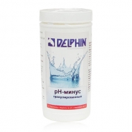 Средство Delphin pH-minus для понижения уровня pH в бассейне