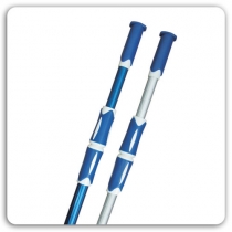 Штанга телескопическая с синей ручкой
