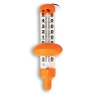 Термометр для басейну помаранчевий