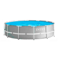 Каркасний басейн Metal Frame Pool 366x122 см, світло-сірий