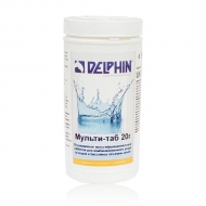 Таблетки для флокуляції Мульти-таб 20 Delphin